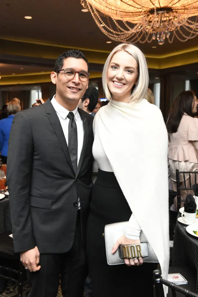 Chris & Abby Venegas  at El Centro  de Corazón luncheon (Photo by Daniel Ortiz)