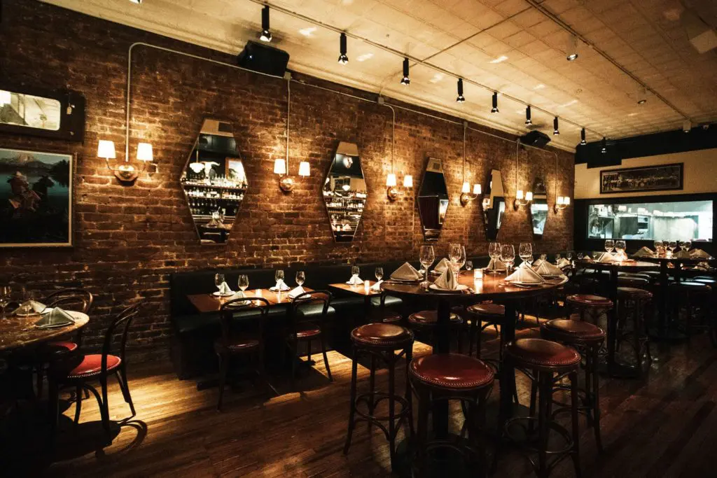 Alamo Club offers a comfortable ambience with an old-school feel. 