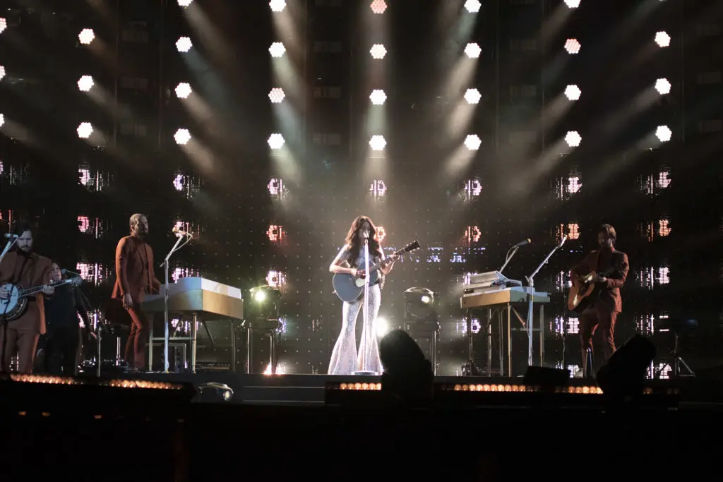 Fresh off her surprise Oscars appearance, Kacey Musgraves seized her Rodeo moment. (Photo courtesy Houston Livestock Show and Rodeo)