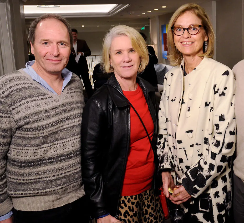 Marcel & Mary Barone, Beverly Robinson (Photo by Dave Rossman)