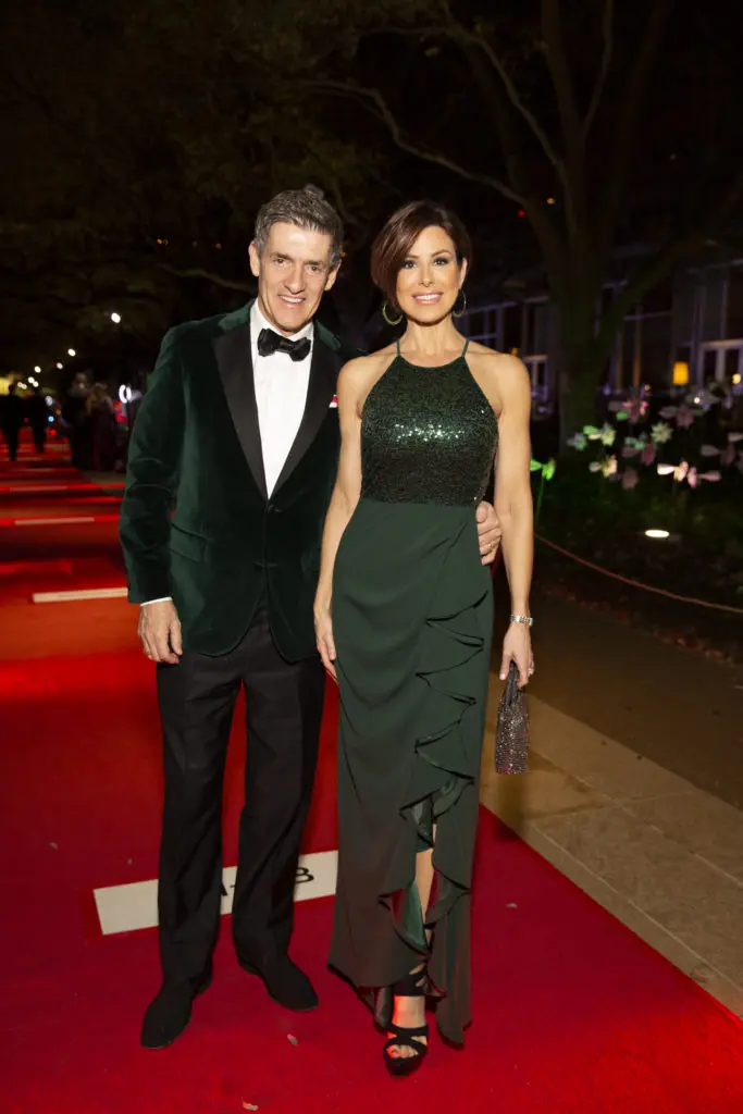 Nick Florescu & Dominique Sachse at Discovery Green's Gala on the Green (Photo by Jenny Antill Clifton)