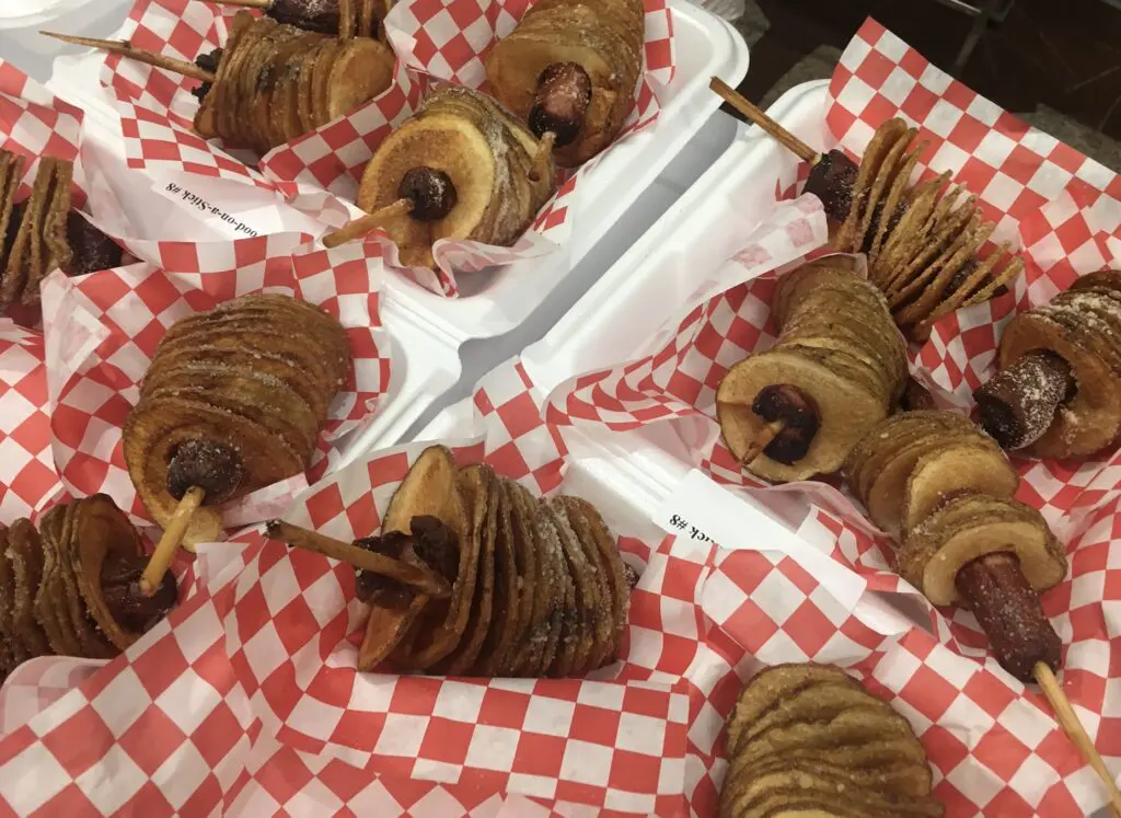 Vendors competed in eight categories. 