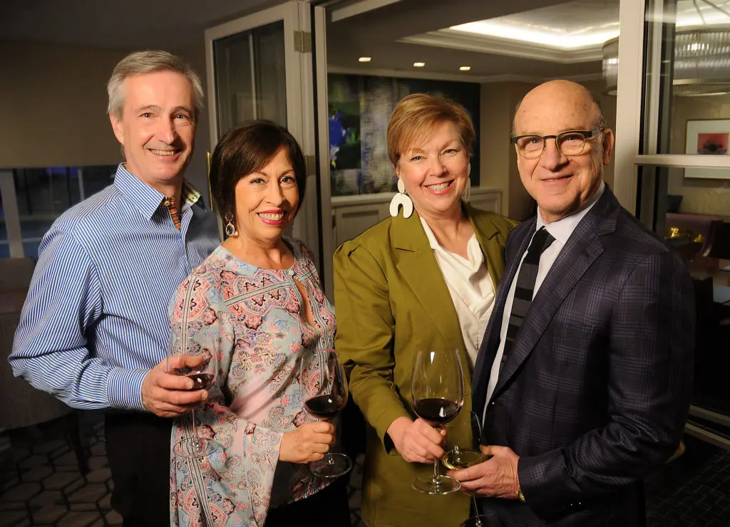 Thomas Ziemba, Vickie Milazzo, Candace Baggett & Ron Restrepo (Photo by Dave Rossman)