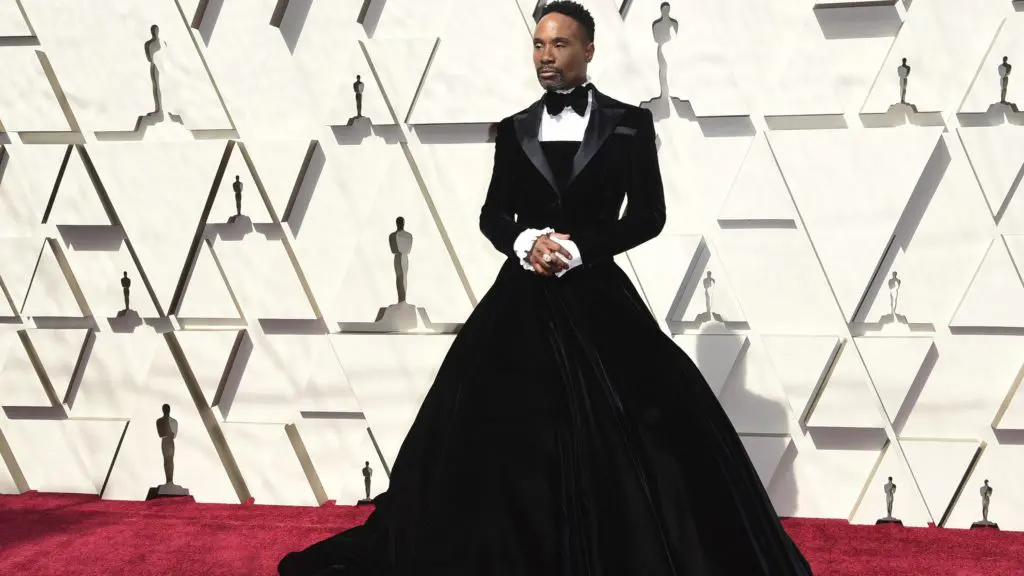 Billy Porter made the statement of all statements on the Oscar red carpet.