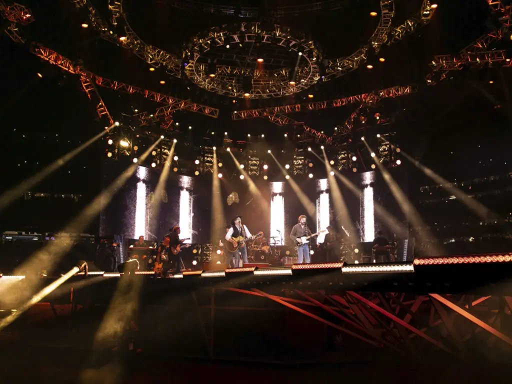 The signature star stage never looked so good. (Photo by F. Carter Smith)