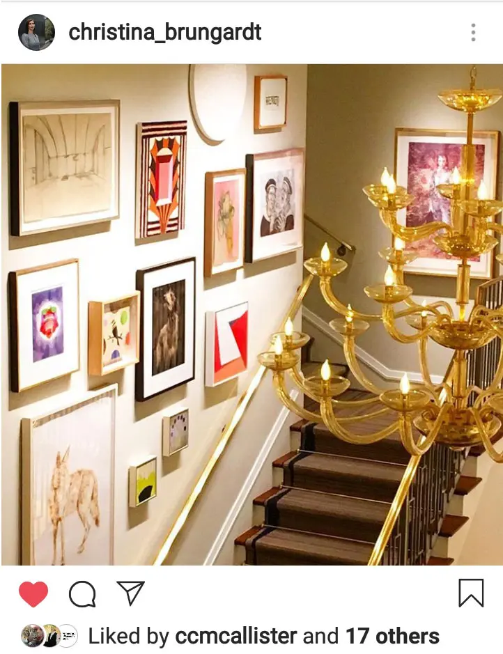 Interim museum director Christina Brungardt Instagrammed the experience.
