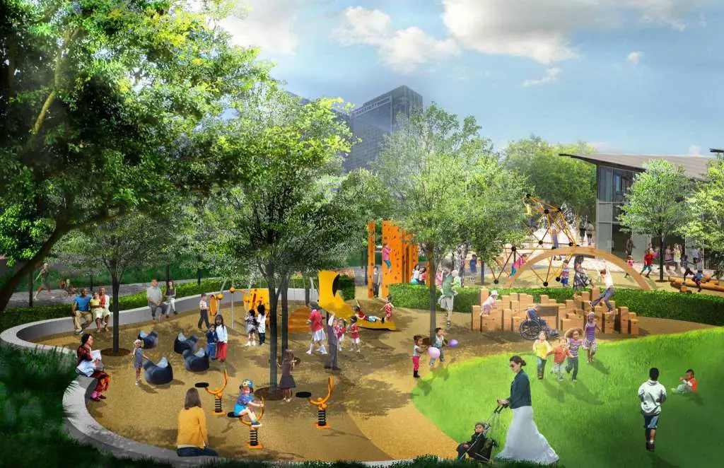 The number of play structures will double. 