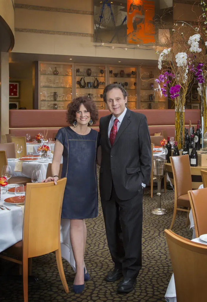 Donna & Tony Vallone photographed in 2019  in Tony's on Richmond in Greenway Plaza.