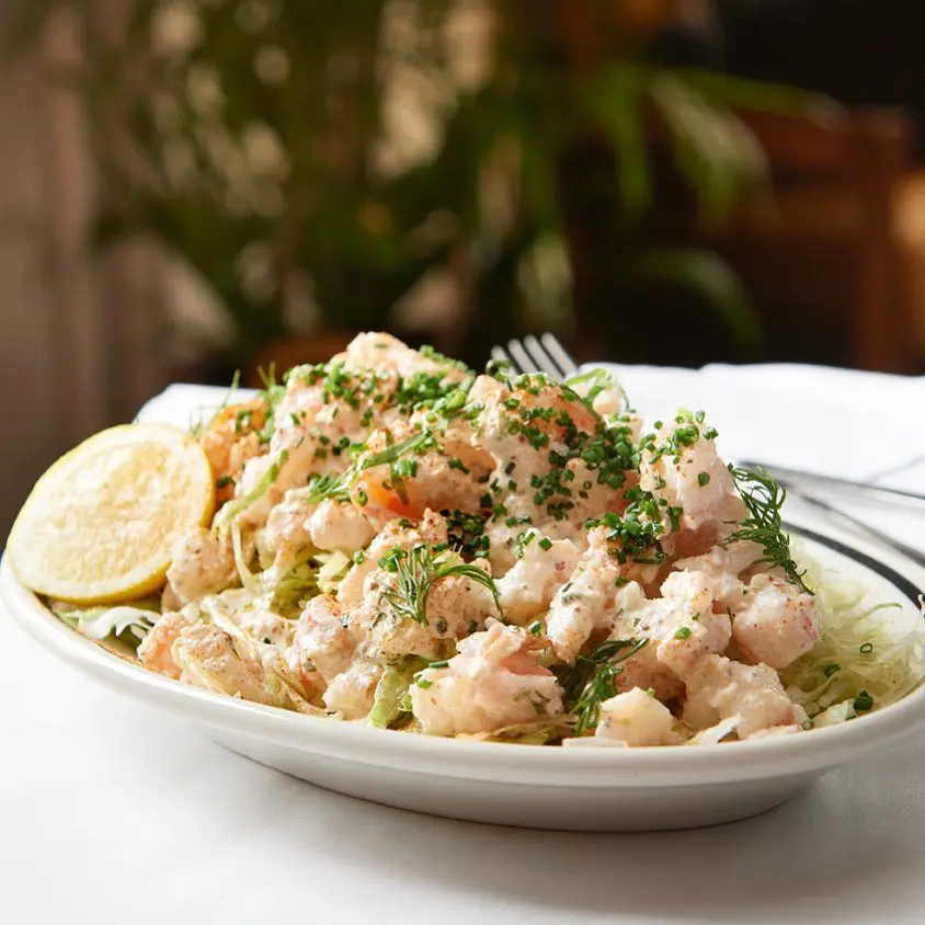 The shrimp remoulade at La Lucha harkens back to Fry's childhood. 