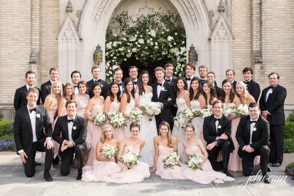 The bride and groom met at The University of Texas at Austin. (Photo by John Cain Photography)