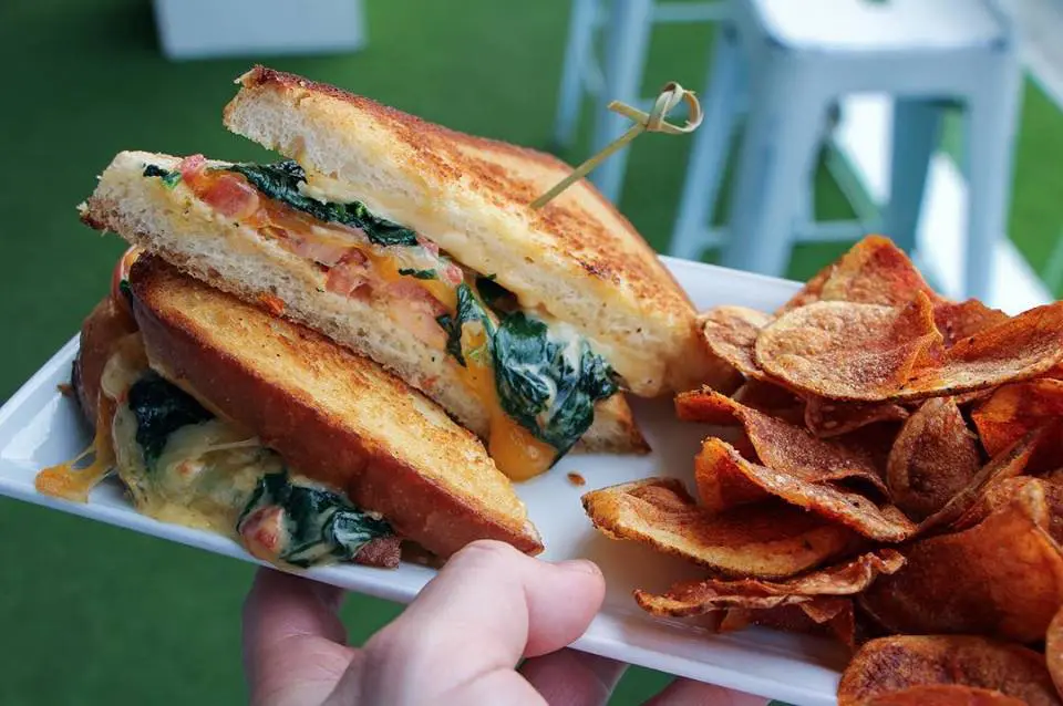 Loft18's a dining destination all its own with gourmet grilled cheese. 