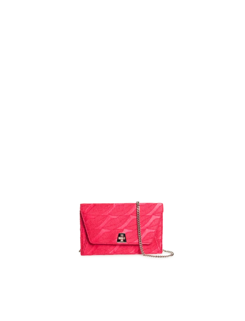 Akris Envelope in Embroidered Lips, $1,190