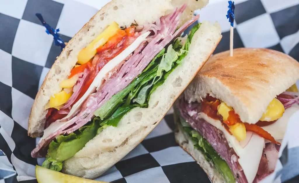 Shayna's Place offers sandwiches and vegetarian and vegan options. Courtesy of Shayna's Place