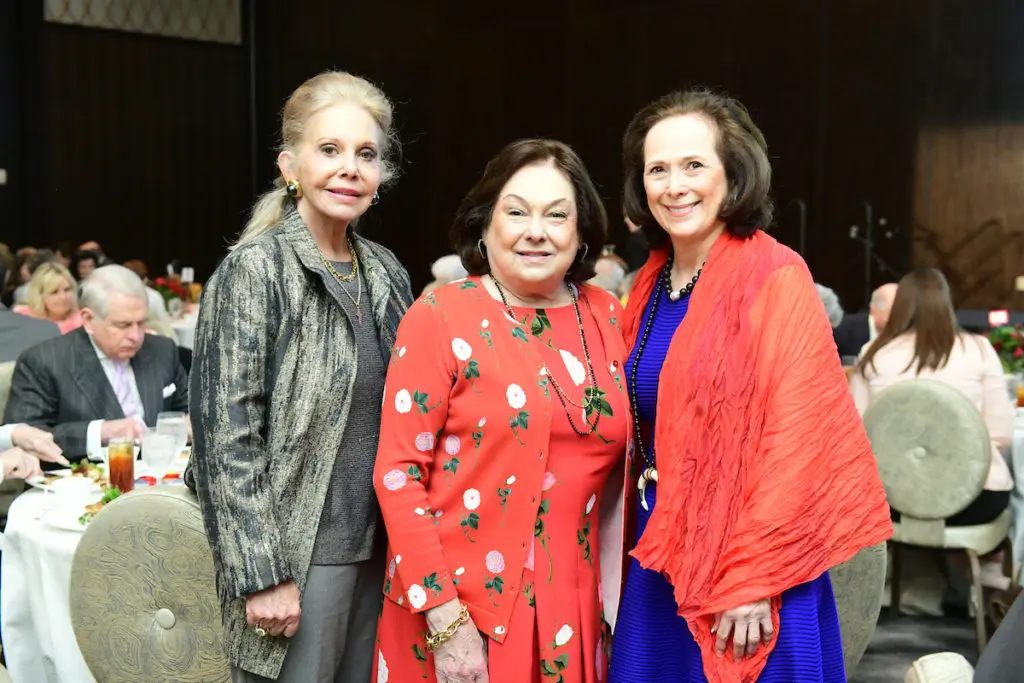 Joyce Frassanito, Rose Cullen, Franelle Rogers at the HARC Let's Talk luncheon. (Photo by Daniel Ortiz)