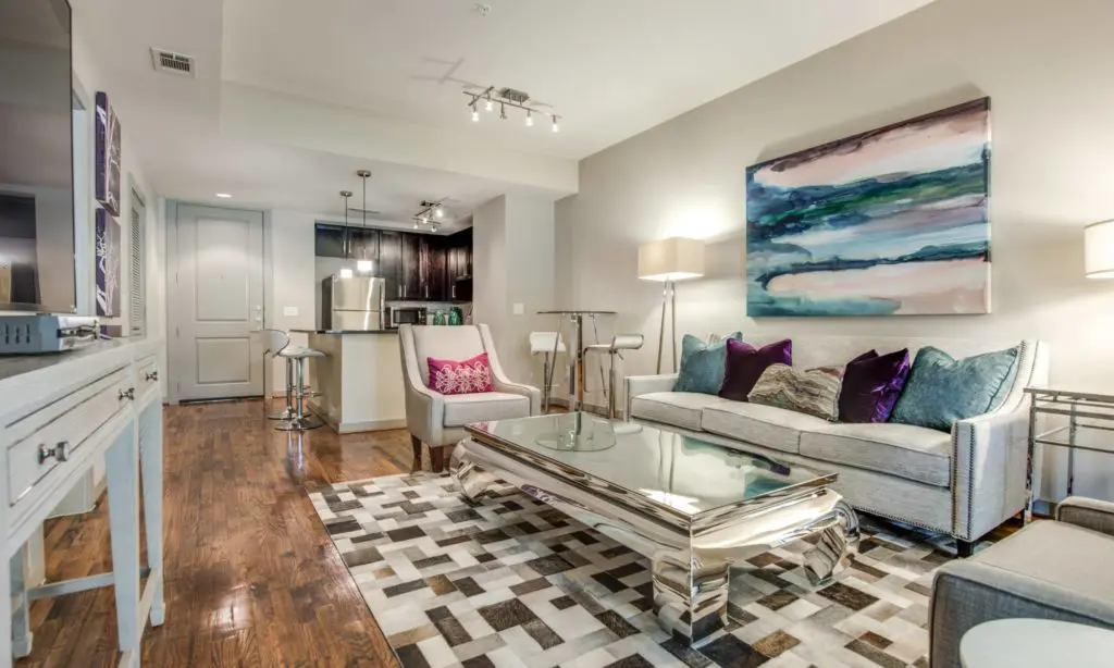 Dr. Richard Harris calls the 500 Crawford fourth floor rental home. (Courtesy photo)