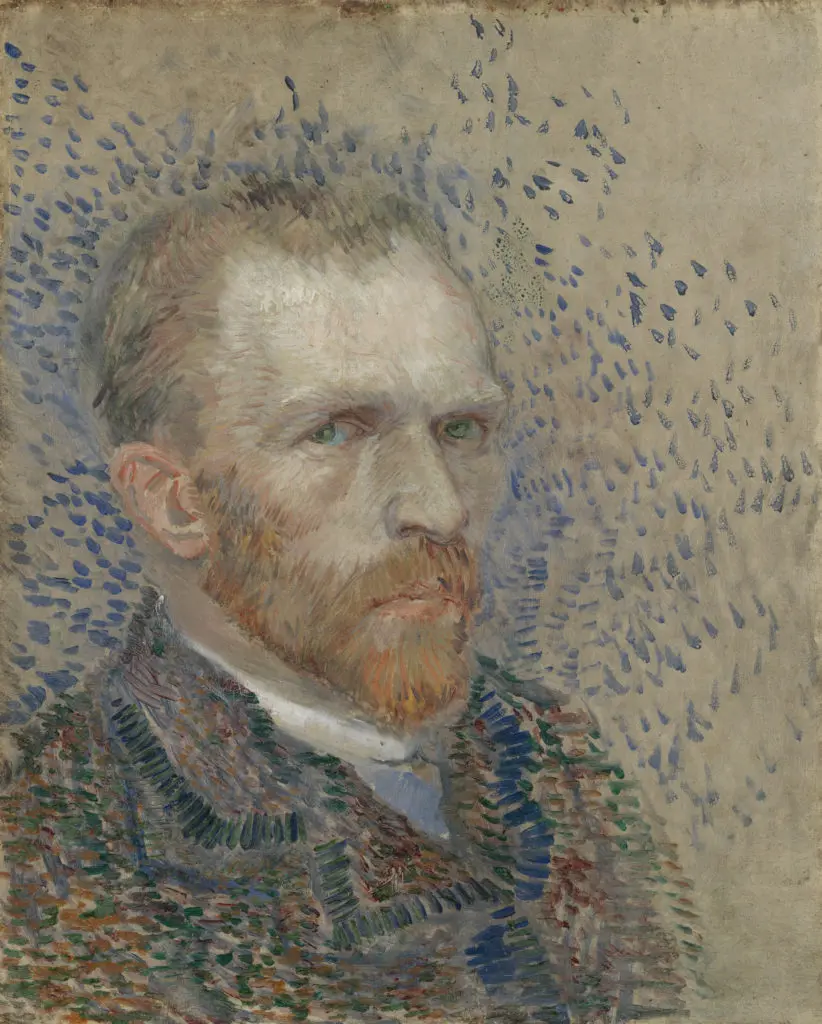 The artist's "Self-Portrait," 1887. The MFAH is the sole American venue for this rare exhibition featuring more than 50 canvases and drawings culled from the two museums that hold the biggest trove of Van Gogh work in the world. (Collection Van Gogh Museum, Amsterdam. Vincent Van Gogh Foundation)