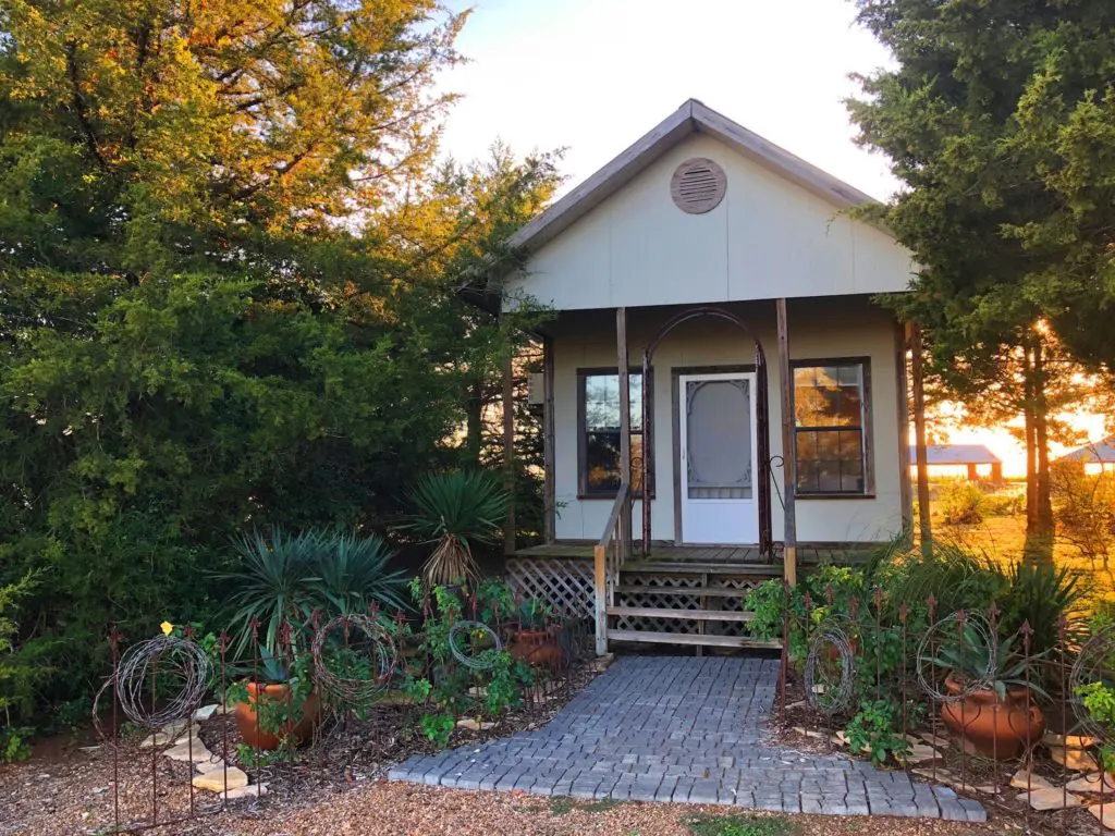 The Bunk House at Blue Hills. On-site housing, the Farmhouse and the Bunkhouse, has been redesigned and can be rented through VRBO during the shows.