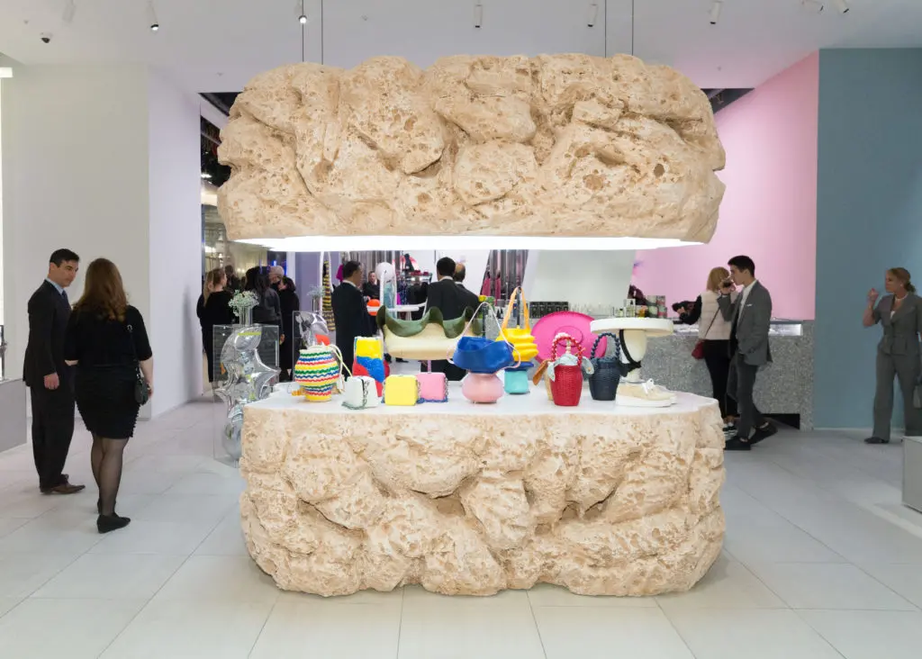 The whimsical designs at Forty Five Ten in The Shops at Hudson Yards. (Photo by Yvonne Tnt/BFA.com)
