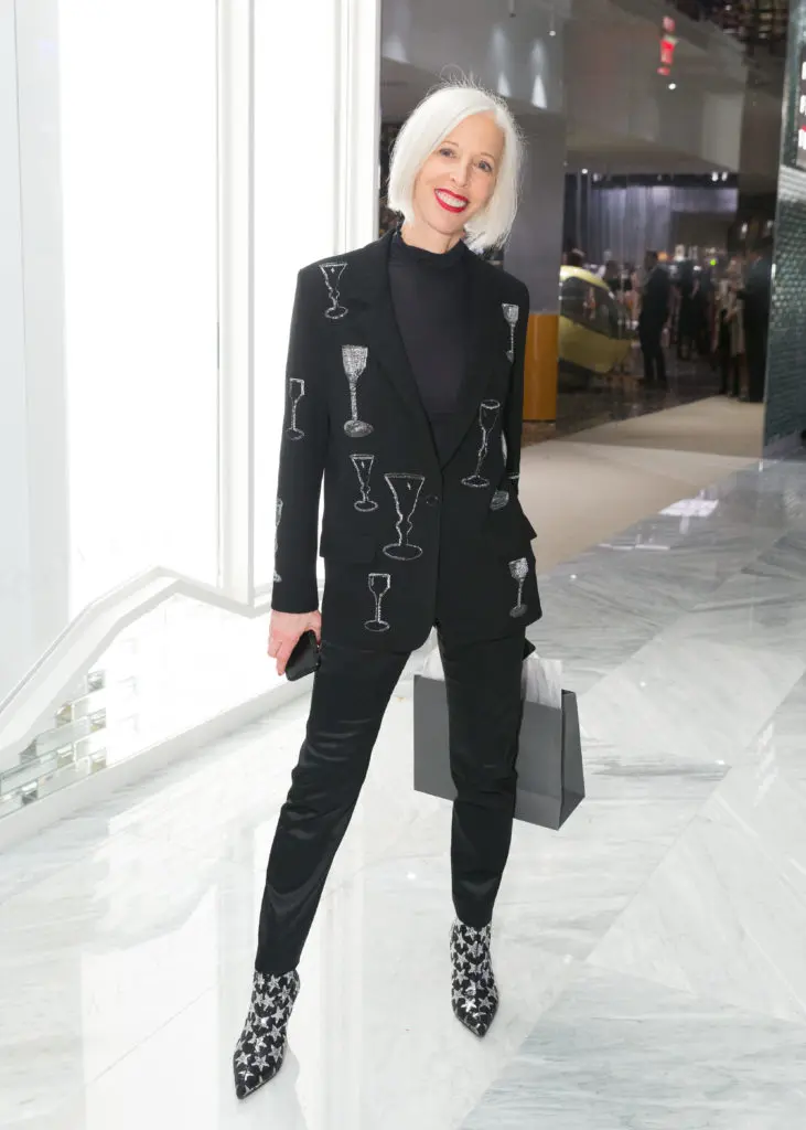 Linda Fargo at the Forty Five Ten opening in Manhattan's Hudson Yards. (Photo by Yvonne Tnt/BFA.com)