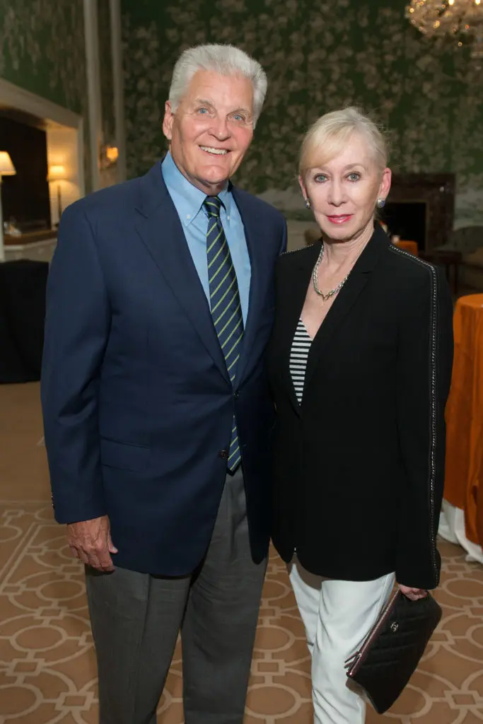 Bill & Lynn Worrell at the University of Texas annual Texas Exes scholarship dinner at River Oaks Country Club. (Photo by Jacob Power)