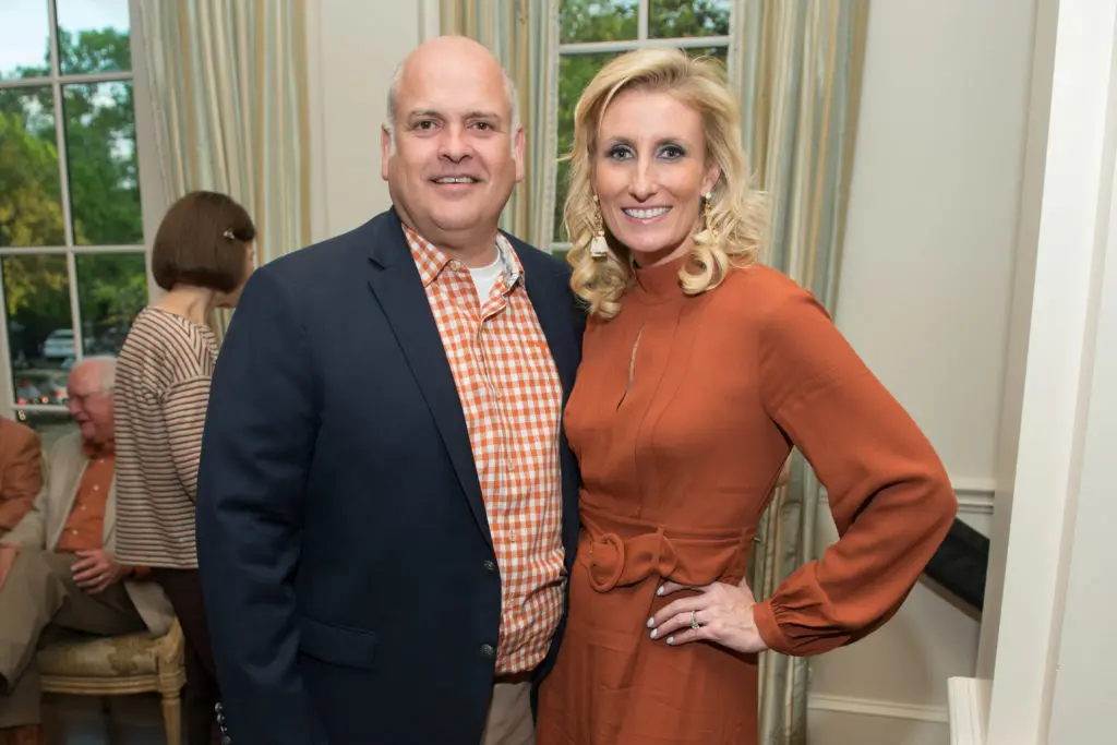 Clark & Sallyann Varner at the University of Texas annual Texas Exes scholarship dinner at River Oaks Country Club.  (Photo by Jacob Power)