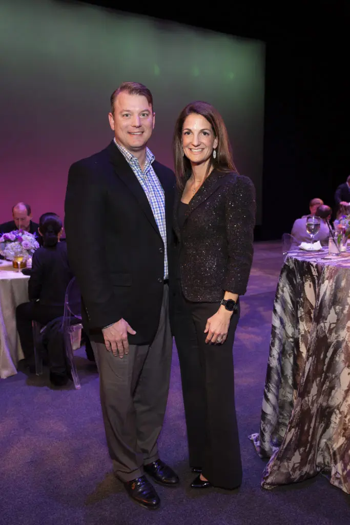 Dan & Huntley Kubitza at Houston Methodist's The Society for Leading Medicine dinner at Houston Ballet Center for Dance. (Photo by Jenny Antill Clifton)
