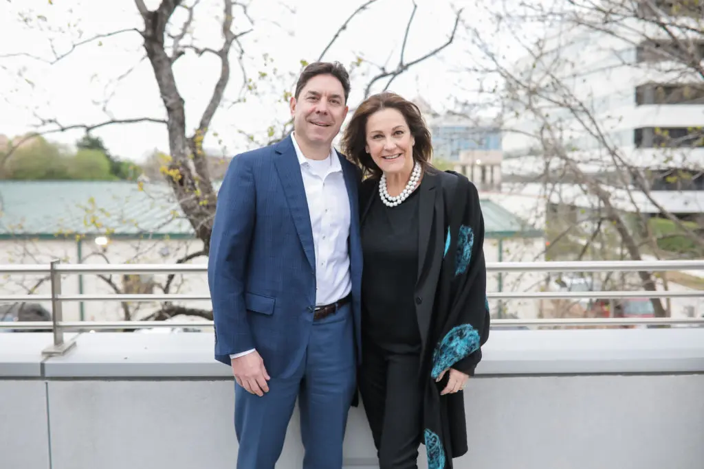 Donald Wayne, Tali Blumrosen at the Dress for Success Models of Success event. (Photo by Johnny Than)