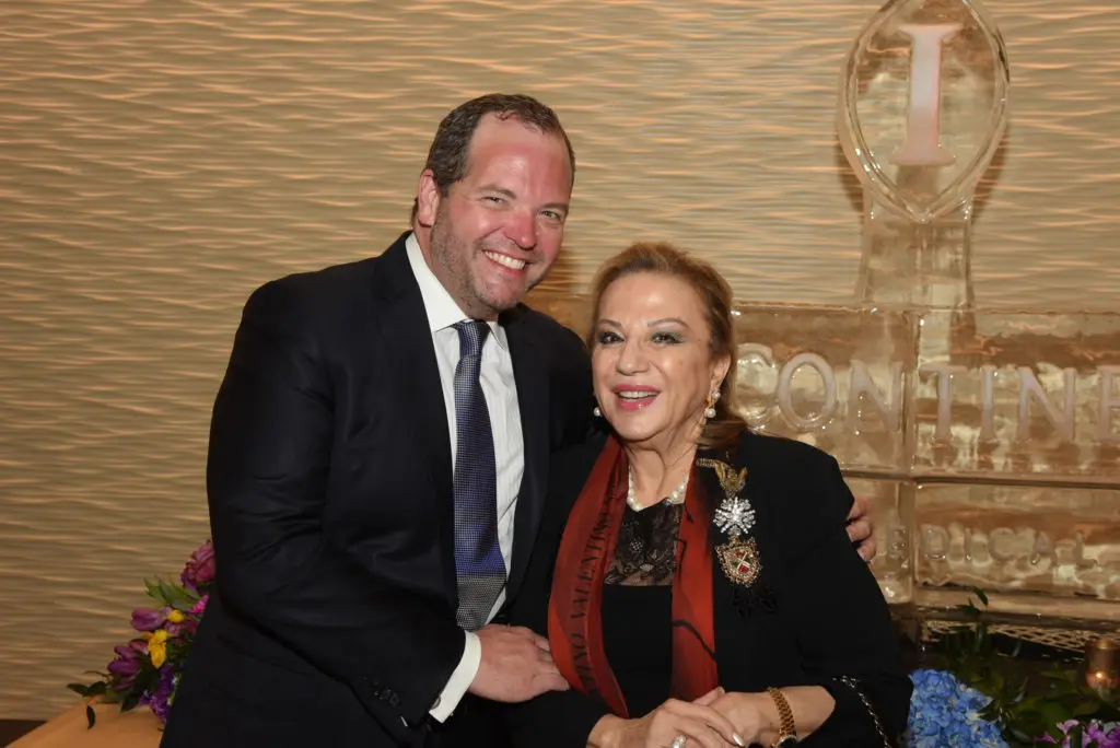 Dr. Garrett Peel, Diana Elmas at the opening of the InterContinental Houston Medical Center Hotel. (Photo by Alexander's Fine Portrait Design)