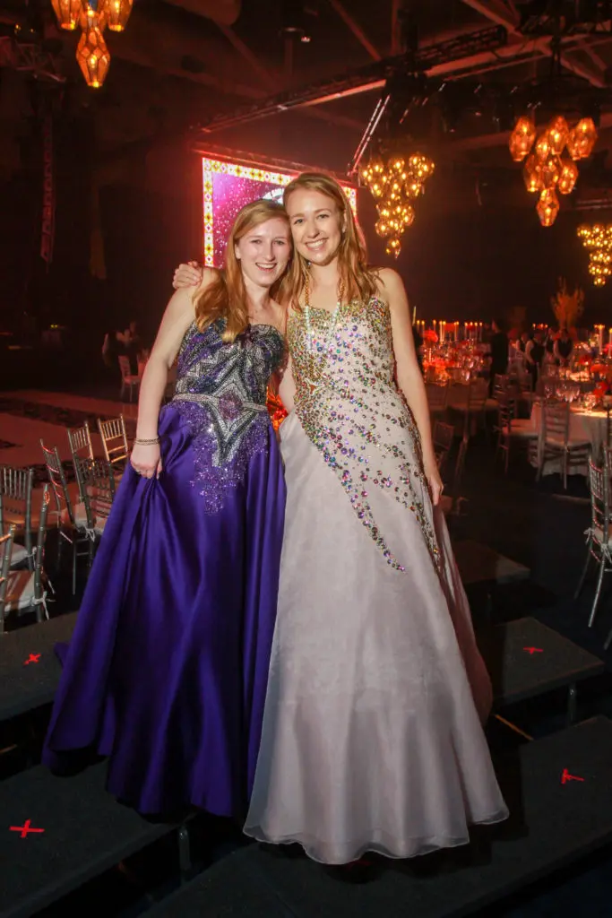 Duchesses Emma Bassett and Joanie Kelso at The San Luis Salute in Galveston.  (Photo by Gary Fountain)
