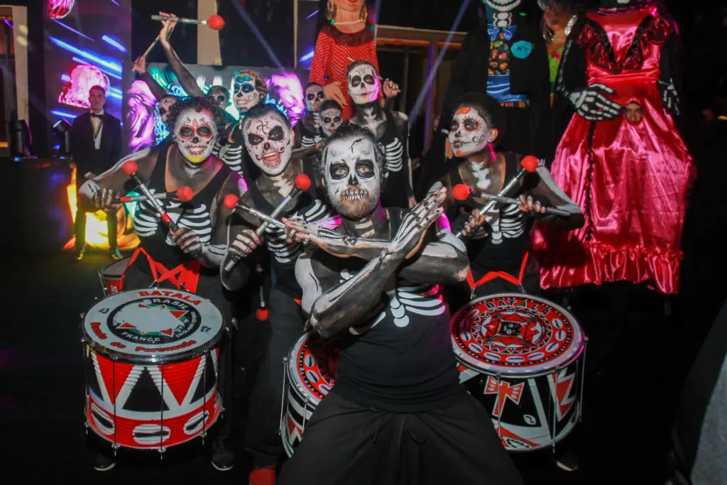 Elan Dancers at The San Luis Salute  in Galveston.  (Gary Fountain Photo)