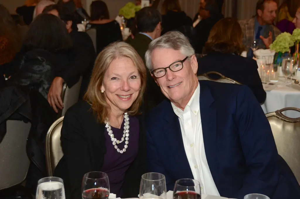 Ellen & Frank Donnelly at Houston Center for Photography 2019 Print Auction. (Photo by Roswitha Vogler)