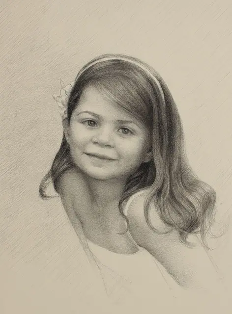 Elyse, charcoal on paper, 18 x 12