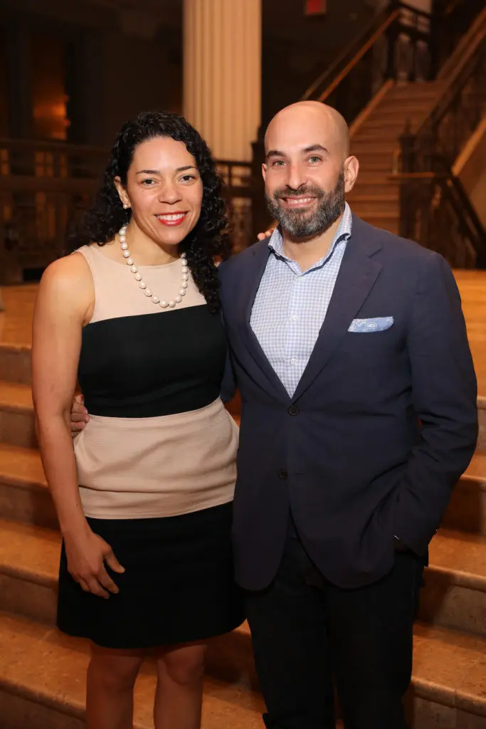 Erica & Mark DiBella at the YES Prep Public School Oil & Gas Texas Hold 'Em Tournament at Corinthian Houston (Photo by Priscilla Dickson)