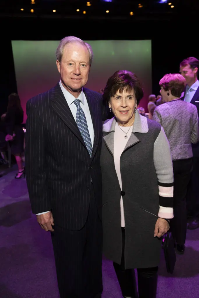Ernie & Janet Cockrell at Houston Methodist's The Society for Leading Medicine dinner at Houston Ballet Center for Dance. (Photo by Jenny Antill Clifton)