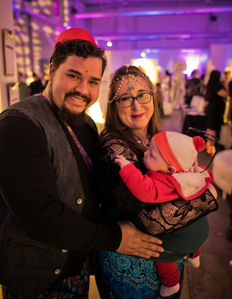 Felipe & Meghan Lopez at the 2018 Crystal Ball. (Photo by Morris Malakoff)