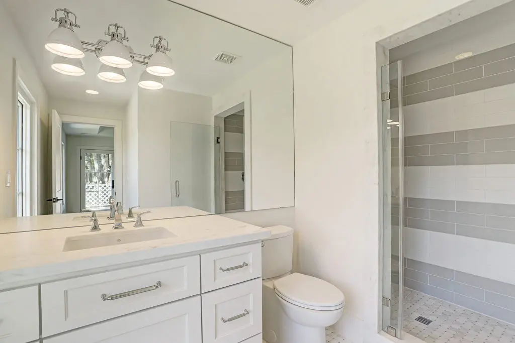 A secondary bath.
