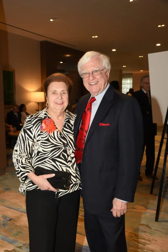 Helen & Jim Shaffer at the opening of the InterContinental Houston Medical Center Hotel. (Photo by Alexander's Fine Portrait Design)
