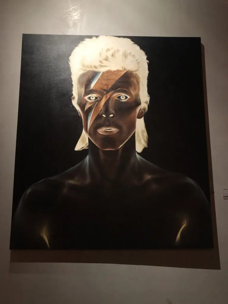 KARTEL, a group of four artists, created a homage to David Bowie after he passed. 