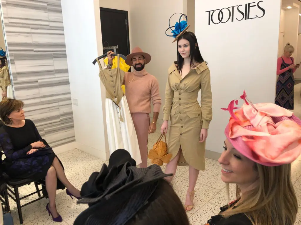 Creative director Fady Armanious discusses spring trends at the Bo's Place fashion preview at Tootsies.  (Photo by Shelby Hodge)