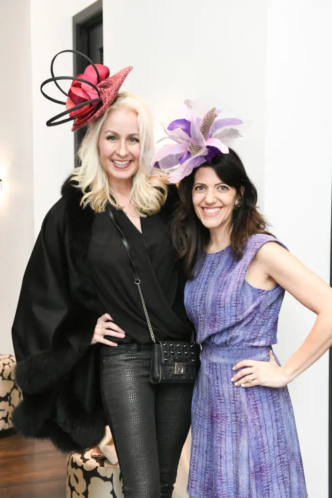Jennifer Hancock and Jenny Sutter at the Bo's Place fashion preview at Tootsies.  (Photo by Daniel Ortiz)