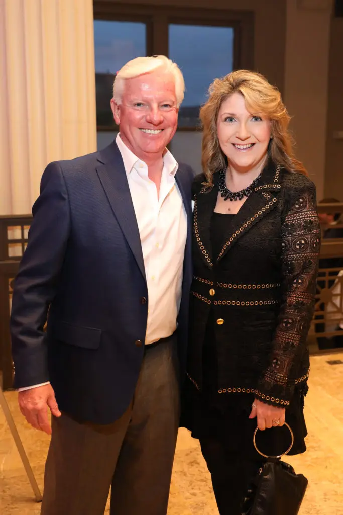 John & Lisa Curtin at the YES Prep Public School Oil & Gas Texas Hold 'Em Tournament at Corinthian Houston (Photo by Priscilla Dickson)