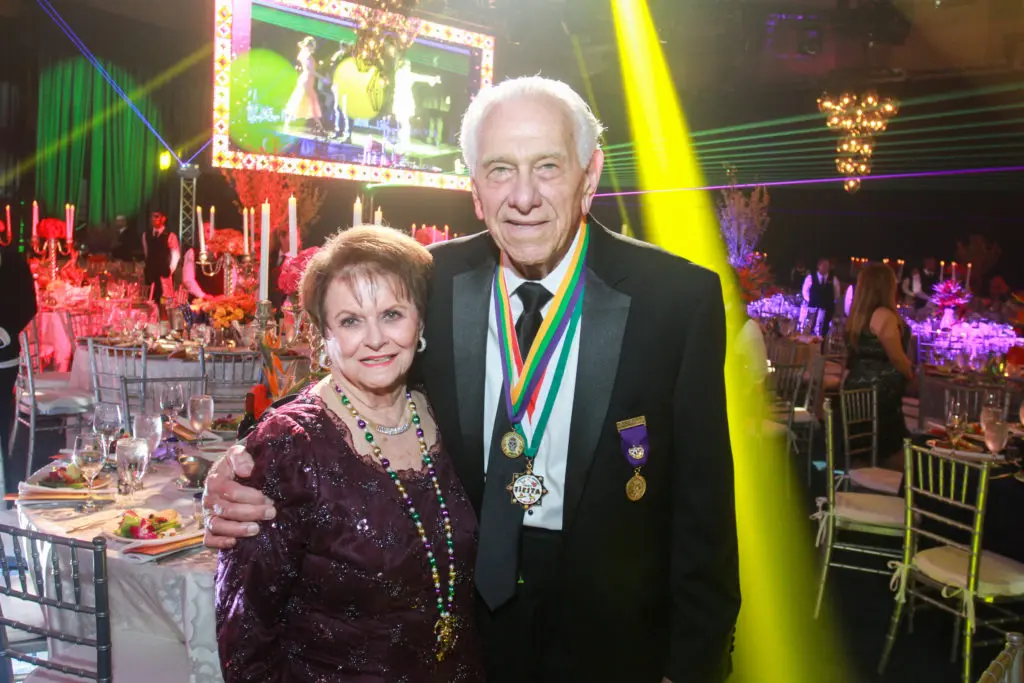 Joy and Vic Fertitta at The San Luis Salute in Galveston.  (Gary Fountain Photo)