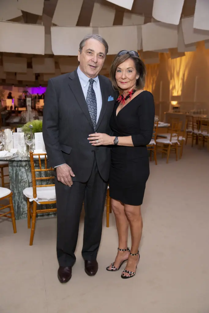Mark Wawro & Melanie Gray at Studio Menil's Paper Ball (Photo by Jenny Antill Clifton)