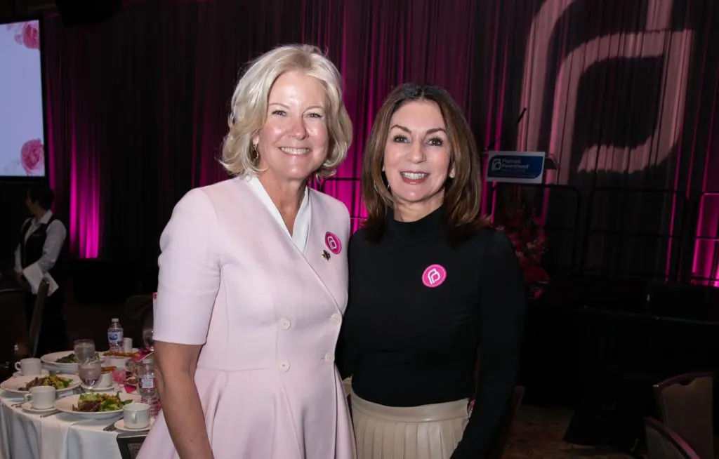 Ann Hobson and Debbie Barnes