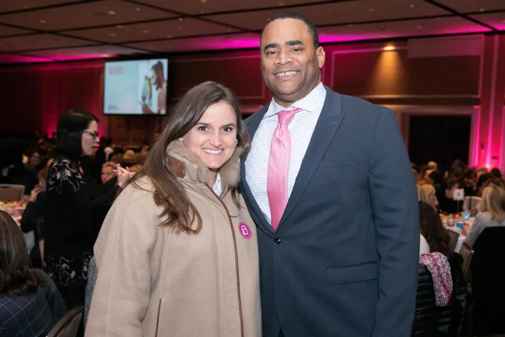 Lindsay Billingsley and Congressman Marc Veasey