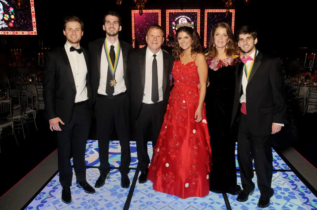 The Fertitta family at the San Luis Salute Friday March 01, 2019.  (Dave Rossman Photo)