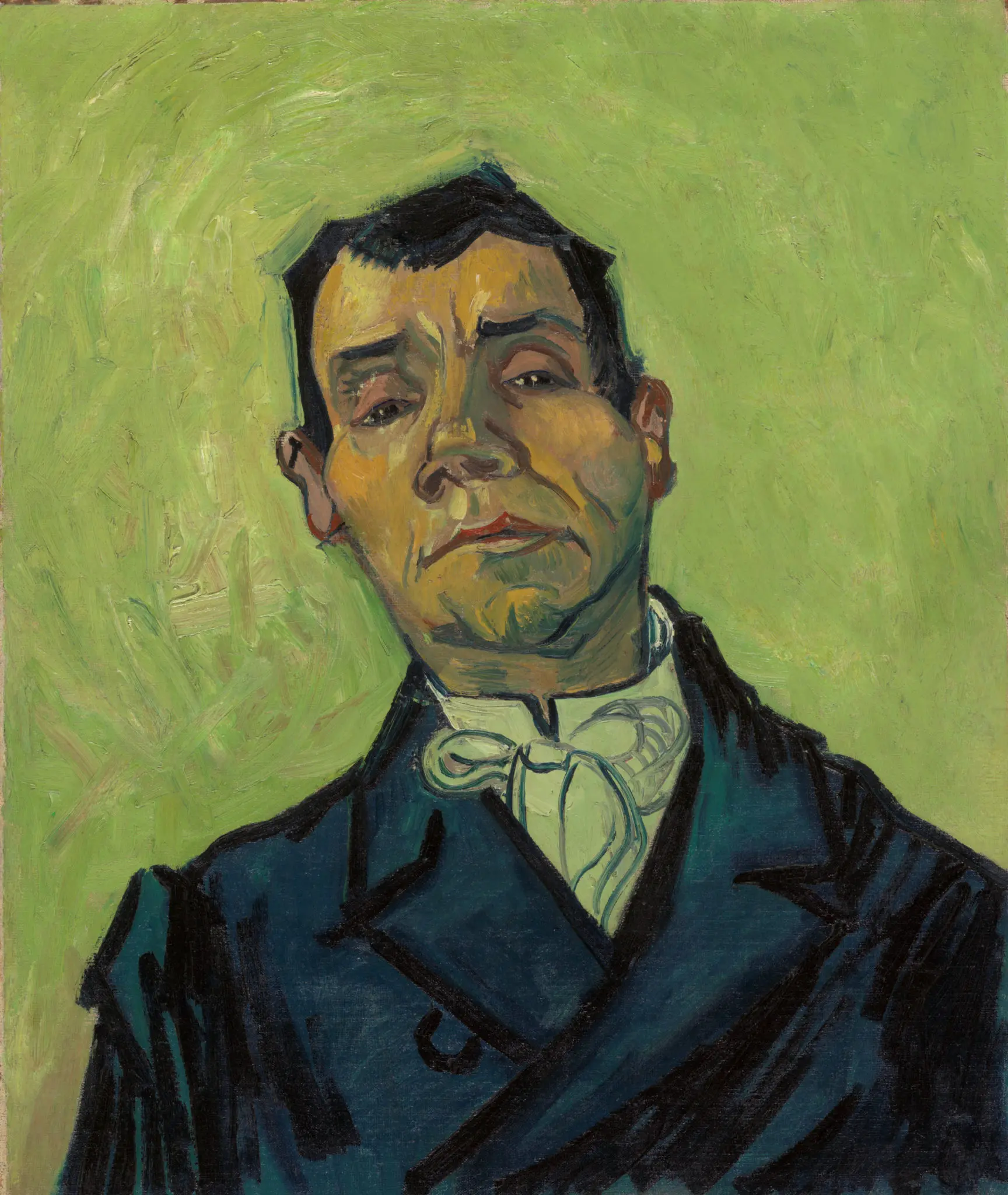 Vincent van Gogh’s “Portrait of a Man,” 1888. (Collection Kröller-Müller Museum, Otterlo, the Netherlands. © Kröller-Müller Museum)
