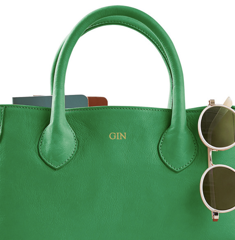 Monograms are the best way to make a serious statement. 