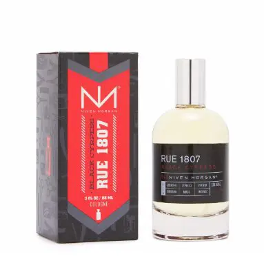 Billy subtly announces himself via Niven Morgan's Rue 1807. Available at Nivenmorgan.com.