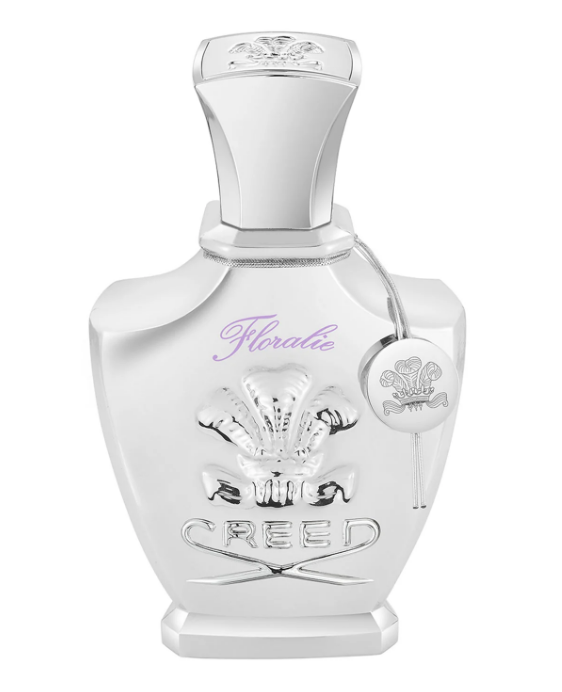 Christina Geyer's Creed Floralie perfume available at Neimanmarcus.com and Creed.com.